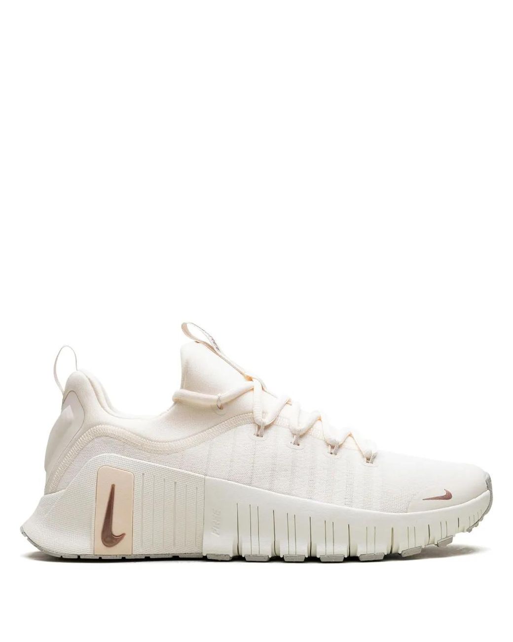 Nike White Free Metcon 6 Sneakers