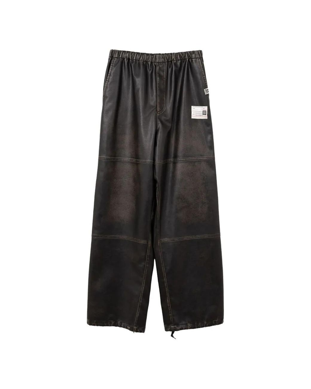 Pantalones a paneles Maison Mihara Yasuhiro de hombre de color Gray