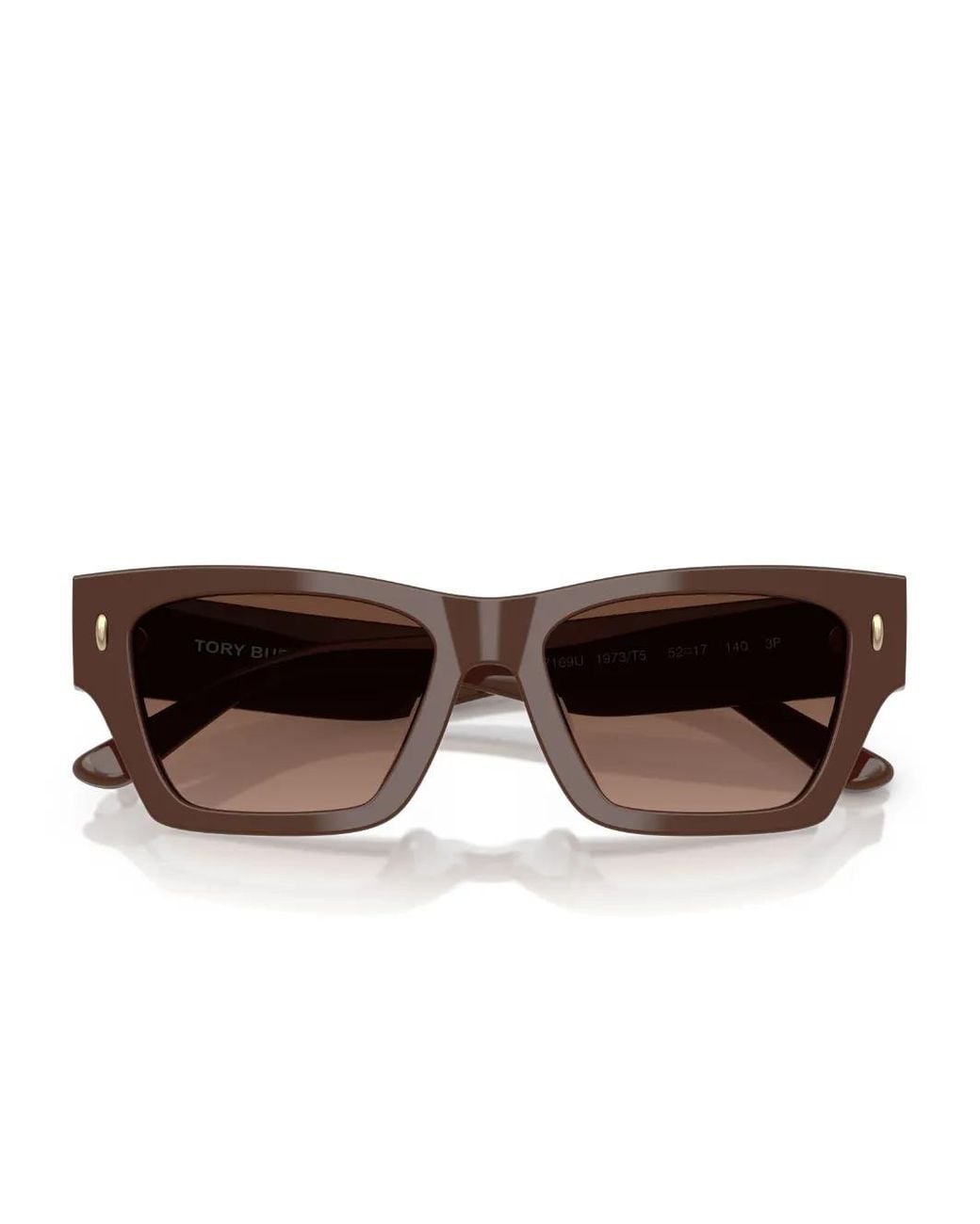 Tory Burch Brown Square-Frame Sunglasses