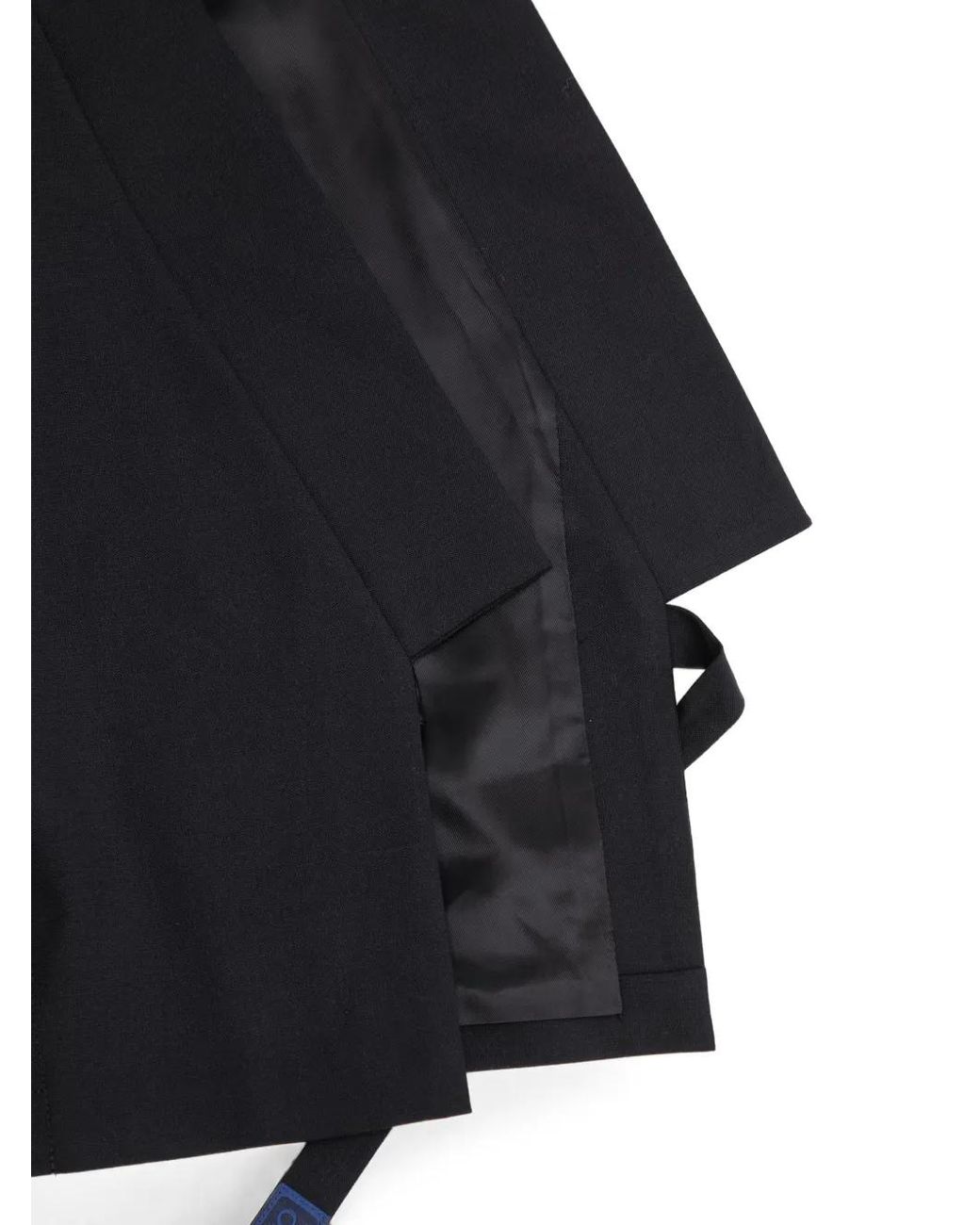 KENZO Black Haut À Design Cache-Cœur