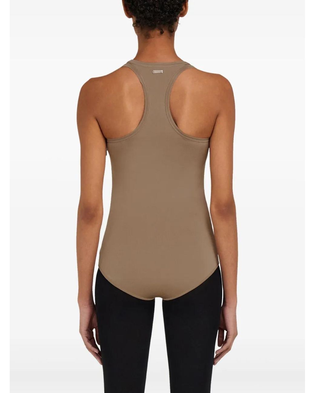 Ferragamo Brown Knitted Bodysuit