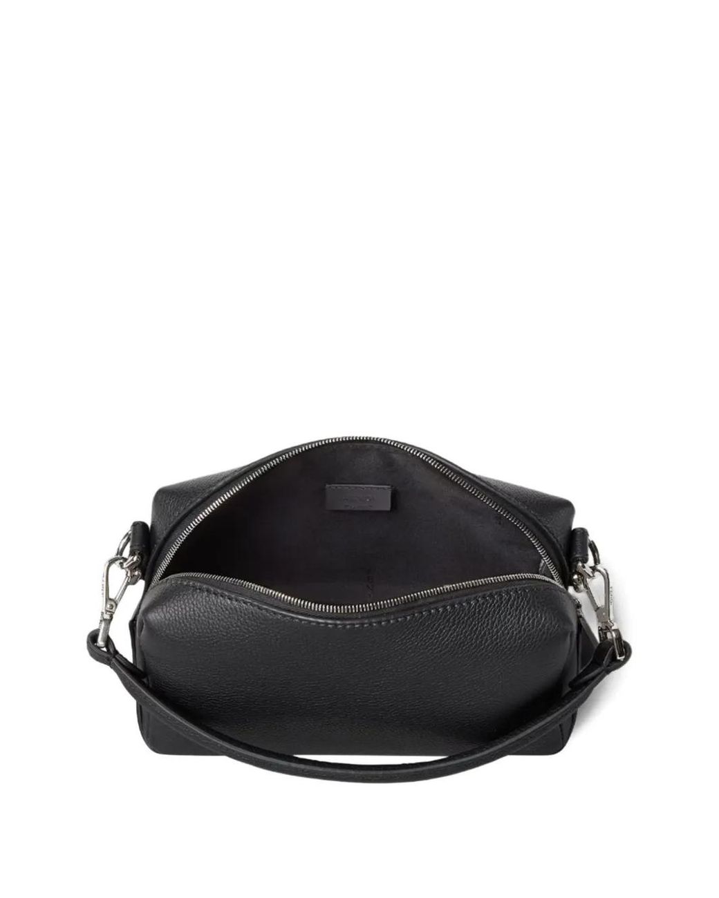 Fendi Black Zip-Fastening Calfskin Shoulder Bag for men
