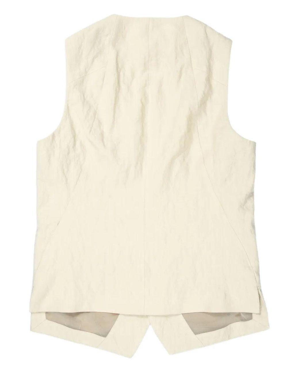 DEVOA Natural Cotton Waistcoat for men
