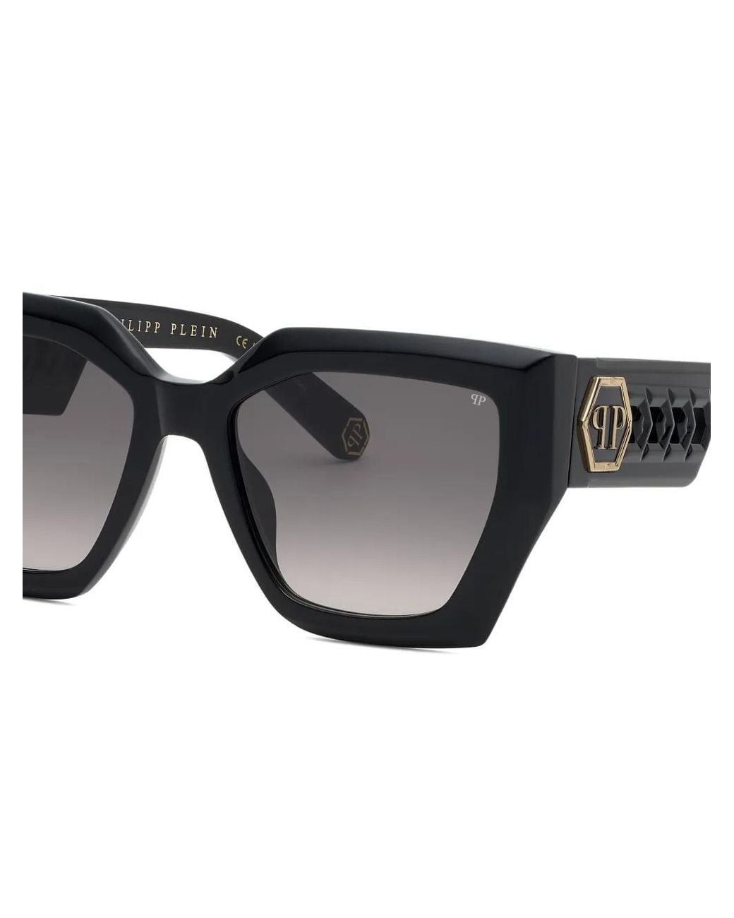Philipp Plein Black Gradient-Lenses Sunglasses