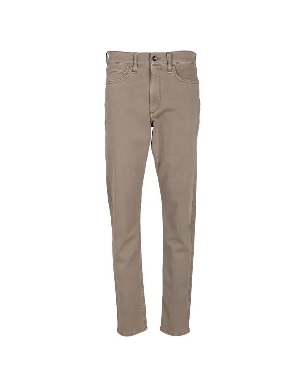 Rag & Bone Gray Five-Pocket Slim-Fit Jeans for men