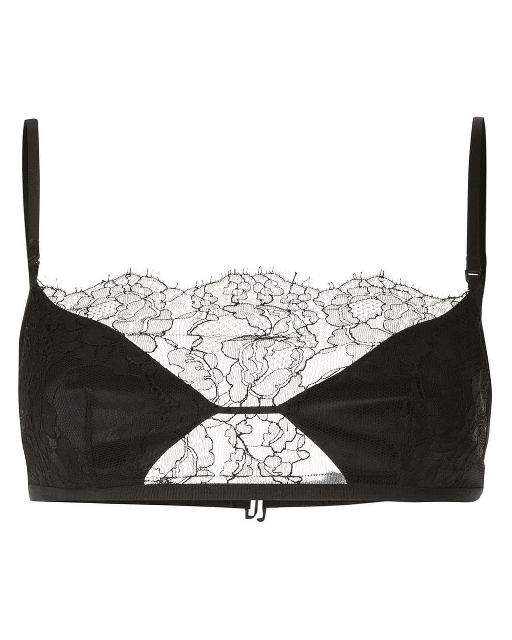 dion lee lace bralette