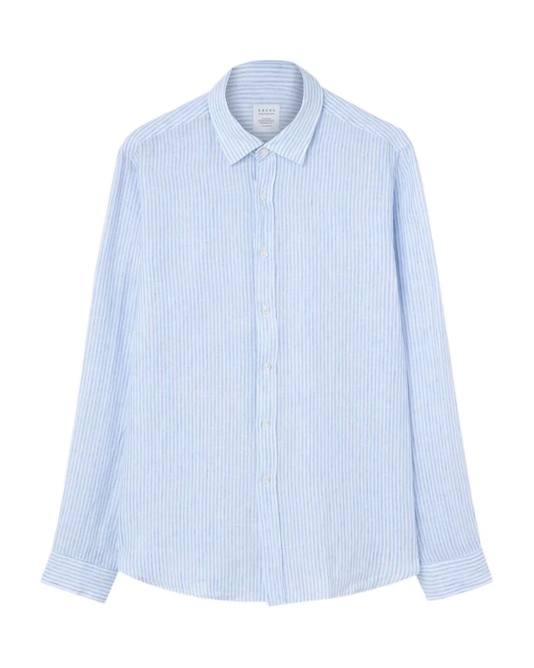 Camicia di Xacus in Blue da Uomo