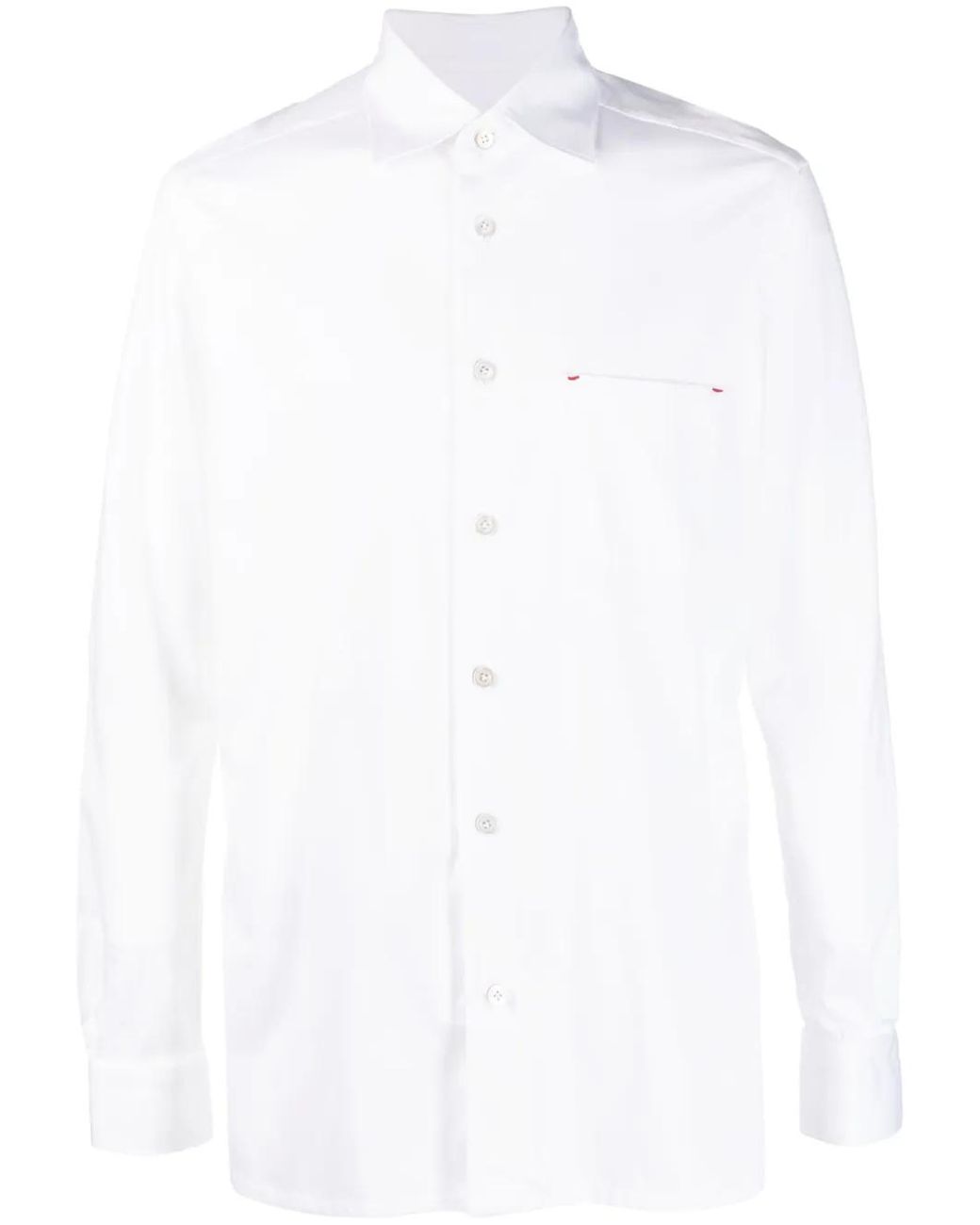 Kiton White Shirt for men