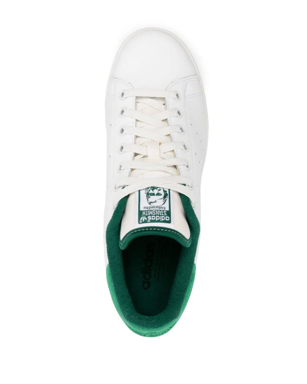 Adidas White Stan Smith Leather Sneakers for men