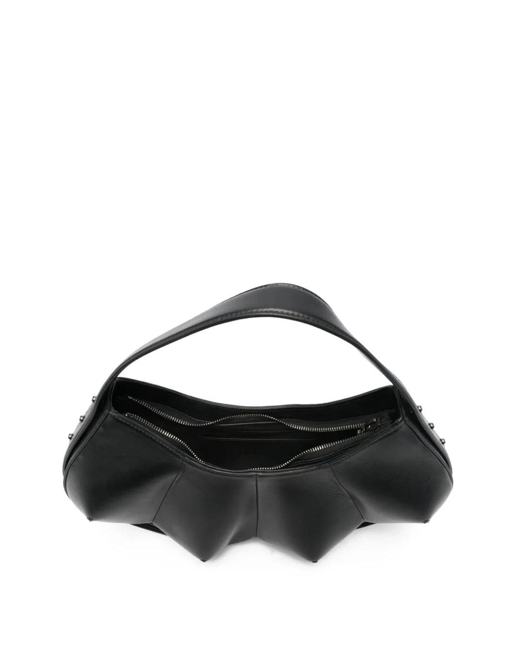 AVAVAV Black Panelled Tote Bag
