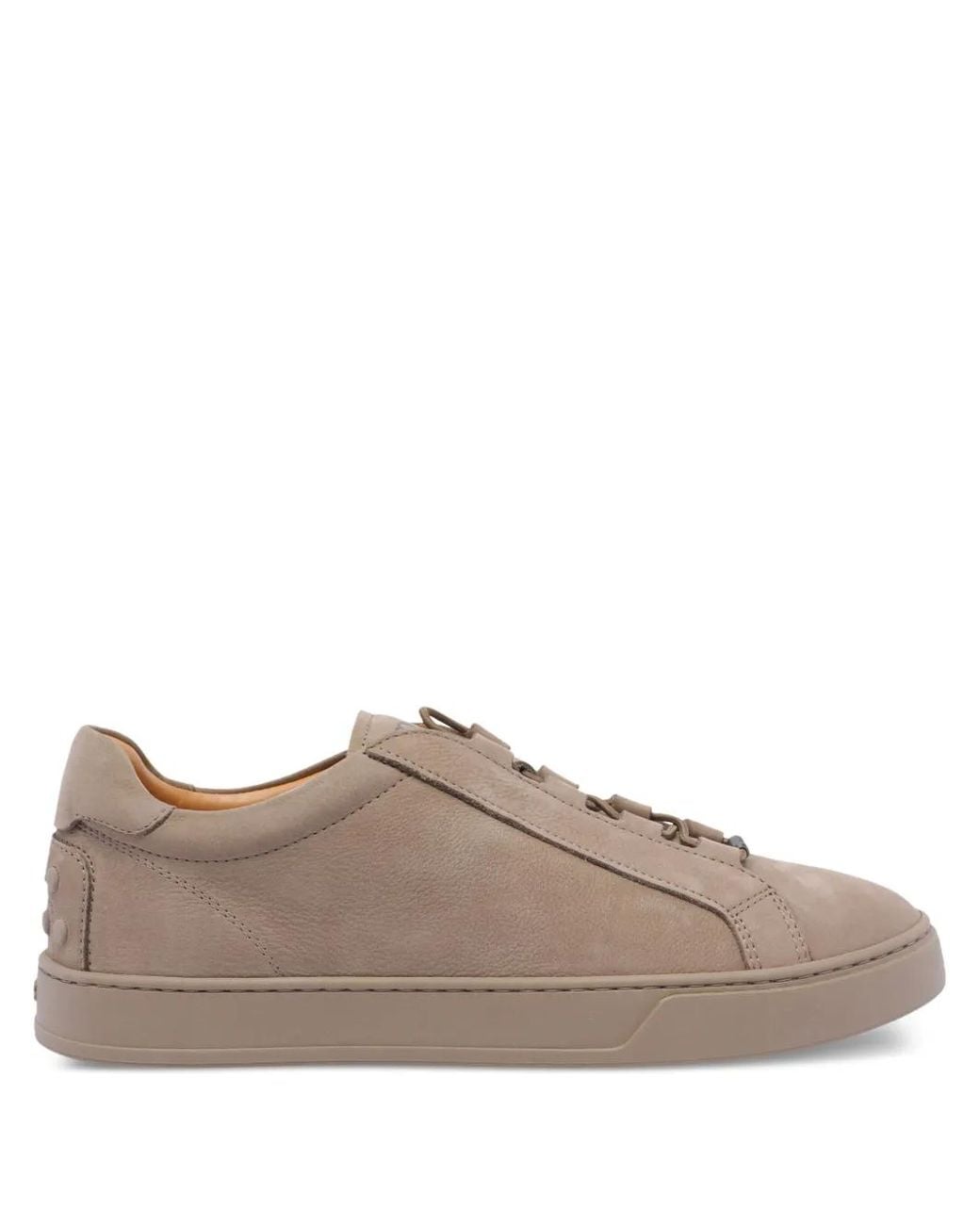 Tod's Brown Nabuck Sneakers for men
