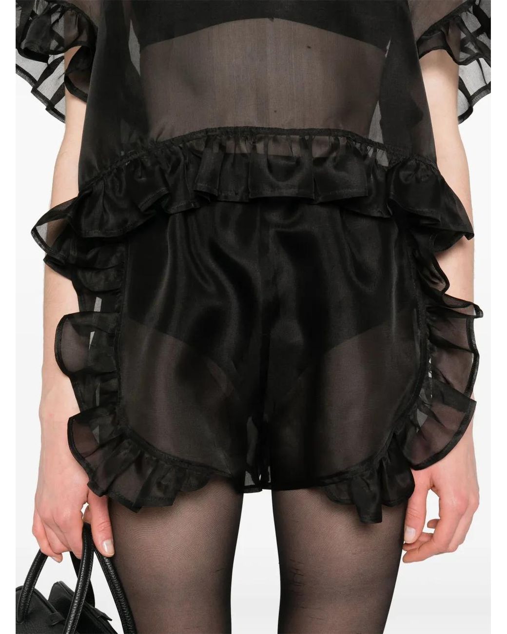 Ioana Ciolacu Black Dahlia Shorts
