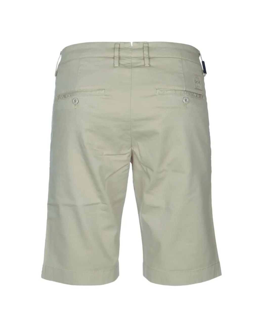Jacob Cohen Gray Buttoned Bermuda Shorts for men