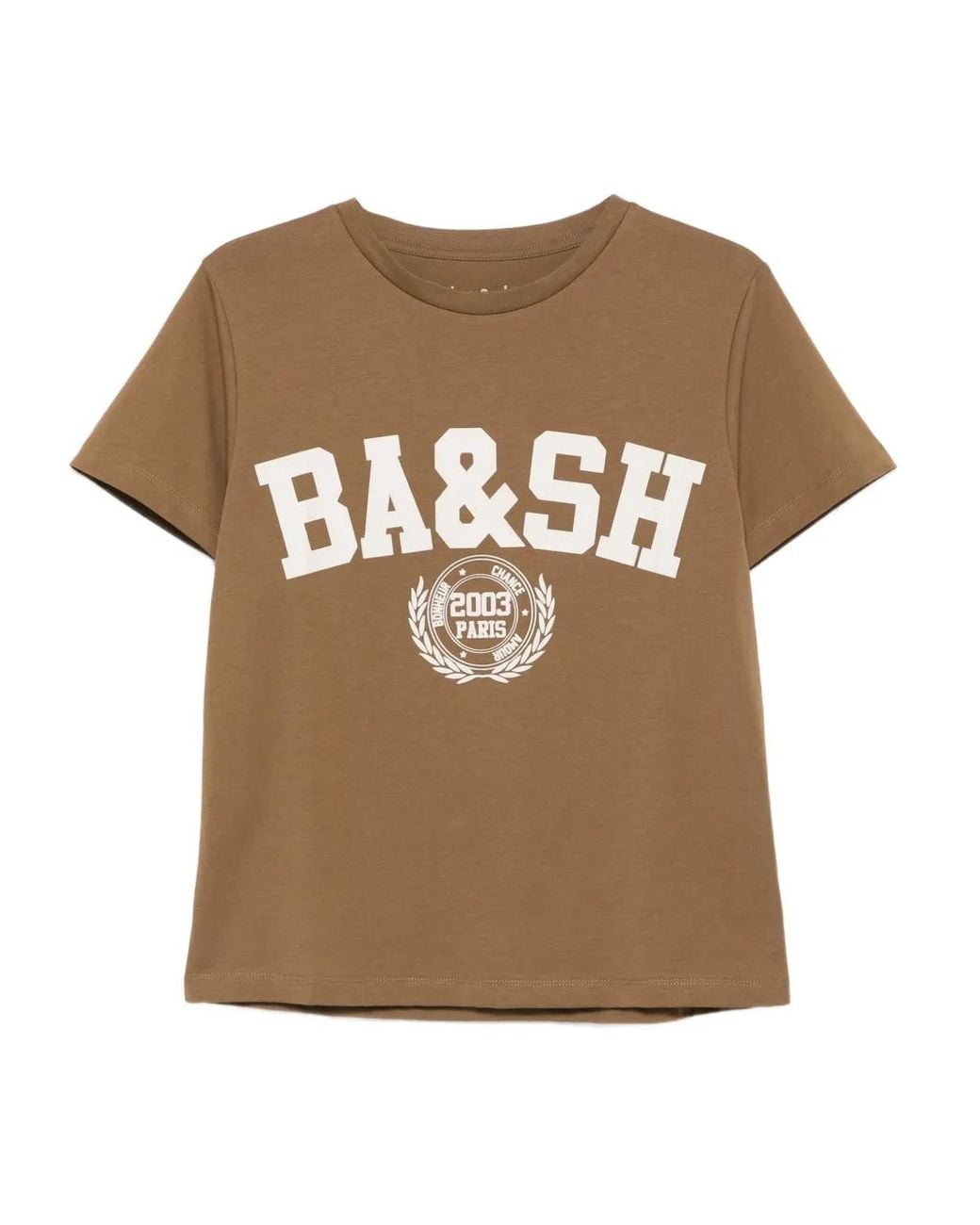 T-Shirt Con Logo di Ba&sh in Brown
