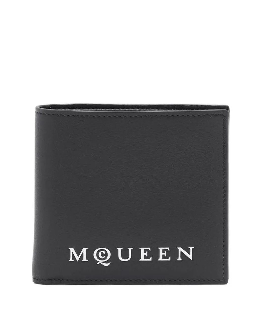 McQueen Portemonnaie Mit Logo-Prägung in Black für Herren
