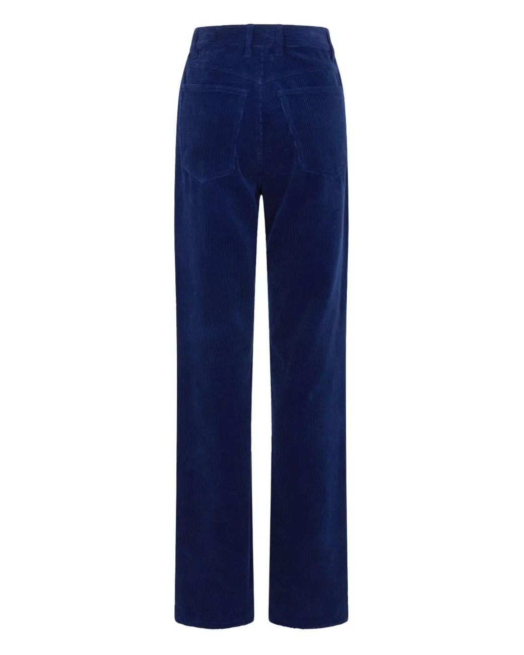 Rabanne Blue Velvet Trousers