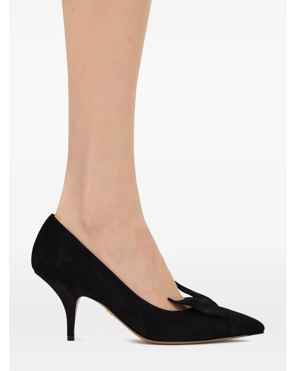Ferragamo Black Ferragamo Heels