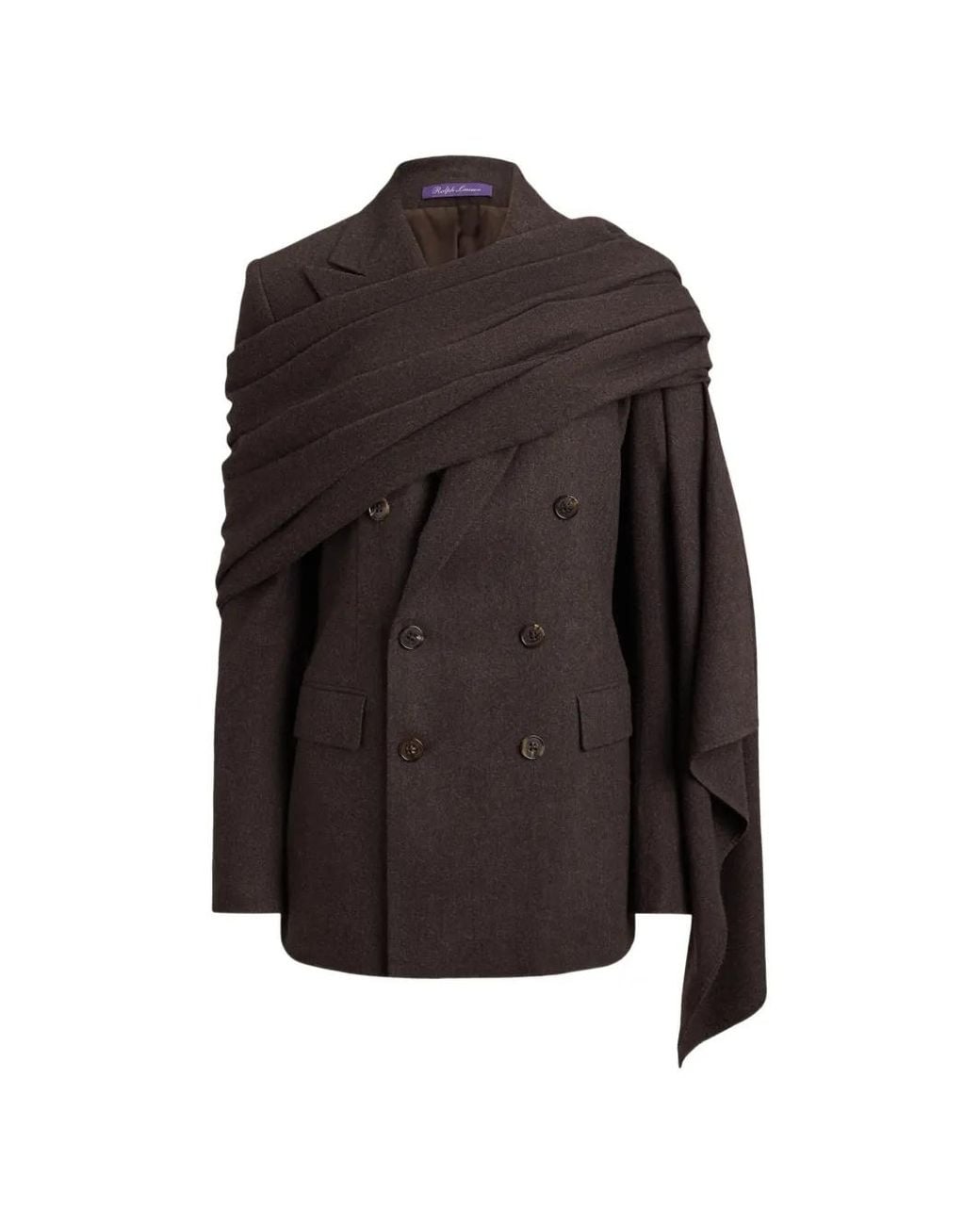 Ralph Lauren Brown Rolland Wool Blazer