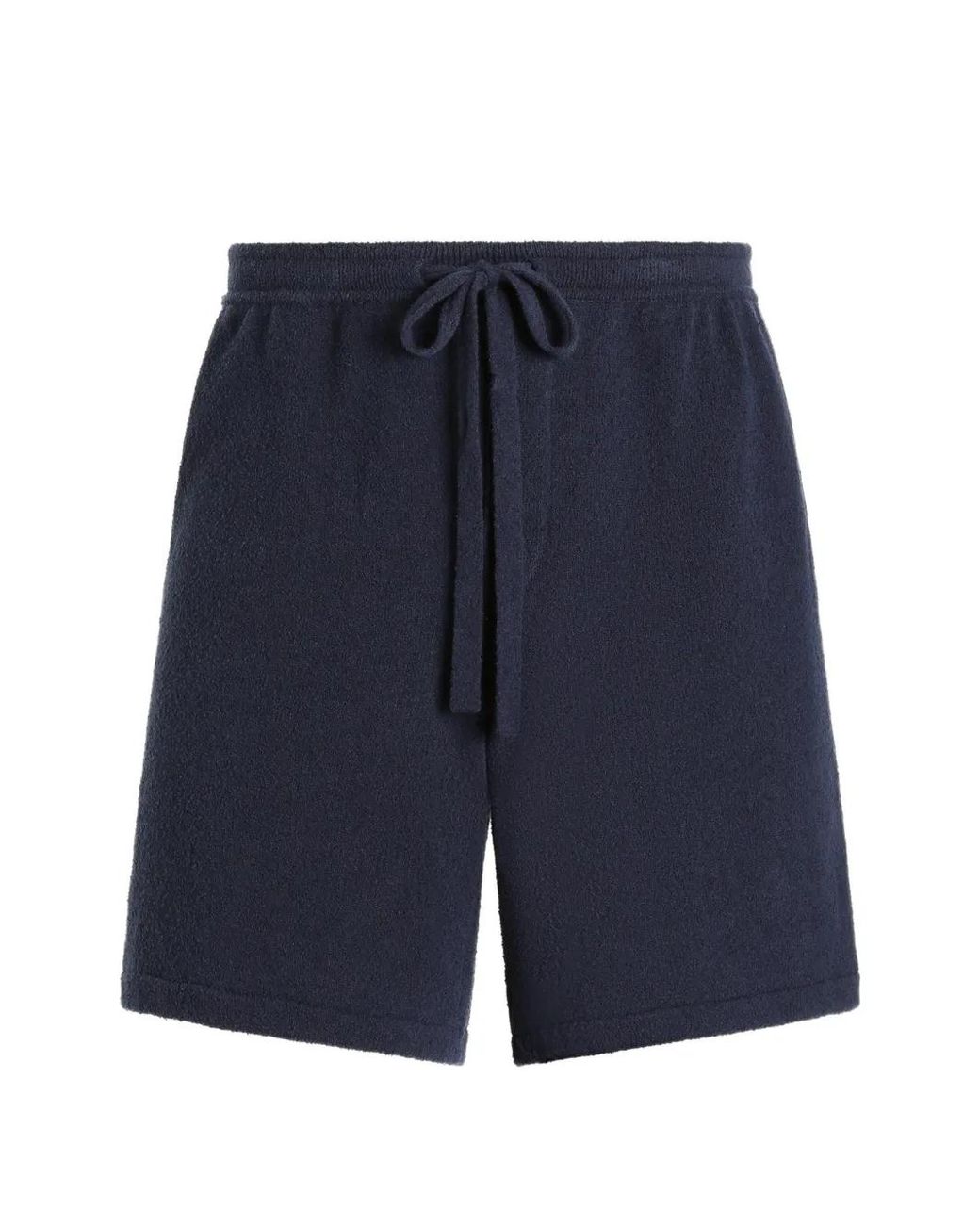 Dolce & Gabbana Blue Smooth Knit Shorts for men