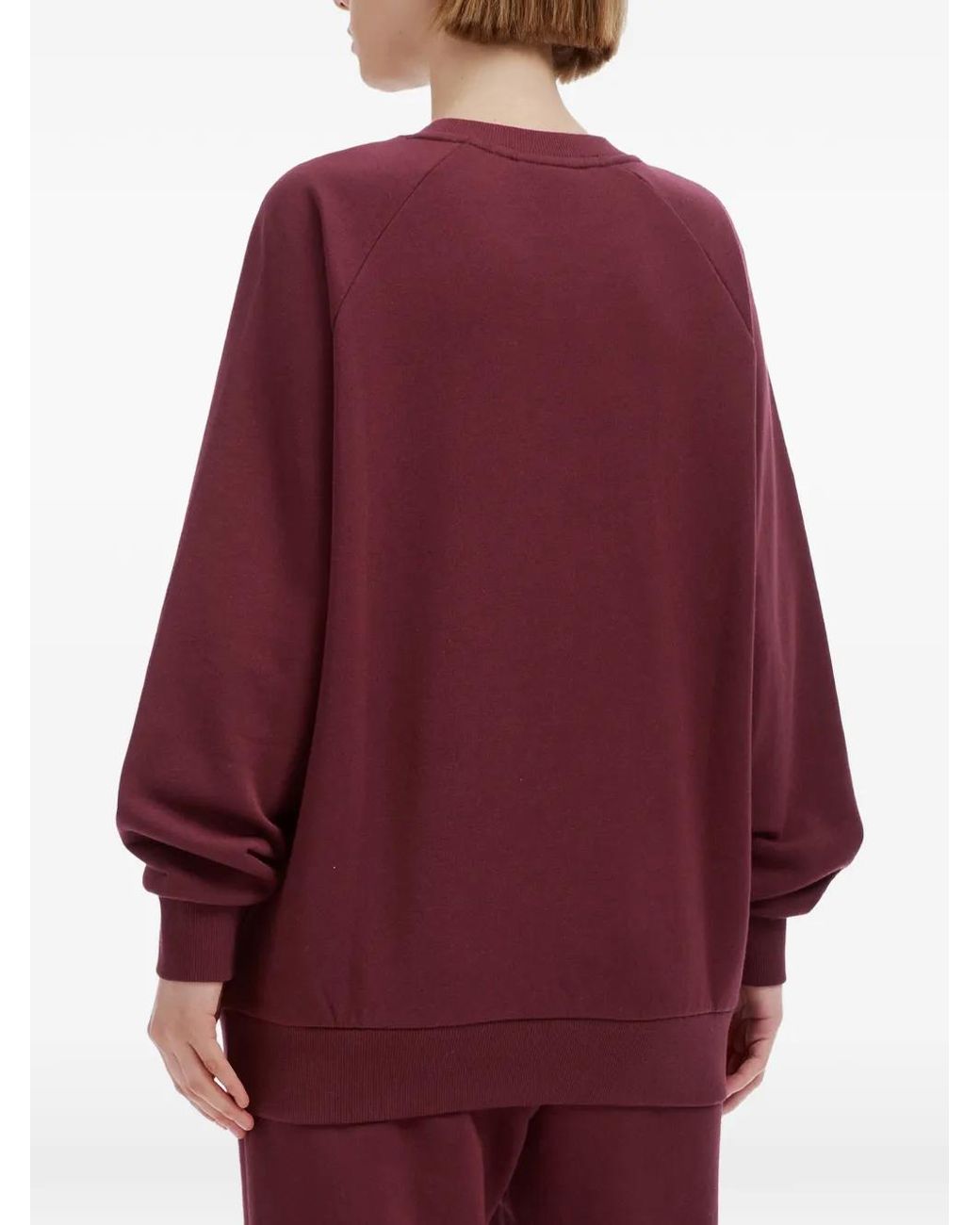 Chocoolate Red Logo-Appliqué Raglan-Sleeve Hoodie