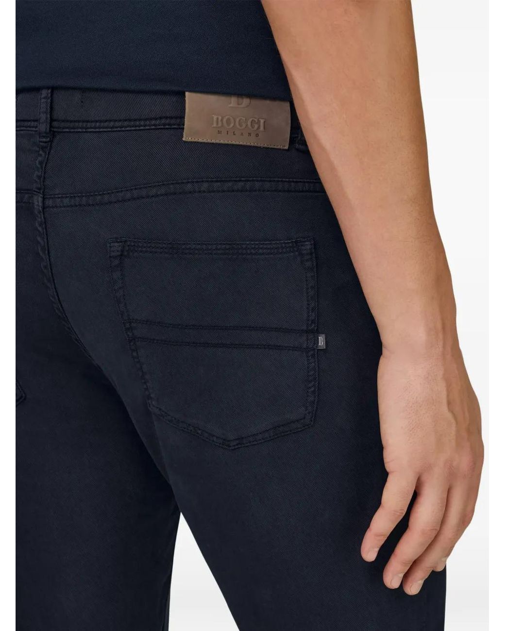 Vaqueros Claude Stretch Boggi de hombre de color Blue