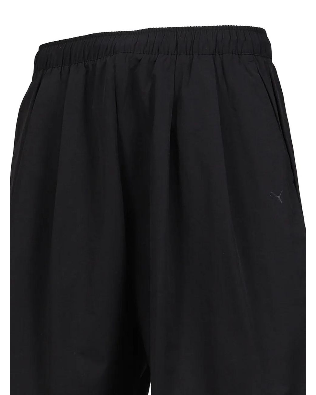PUMA Black Drawstring Shorts for men