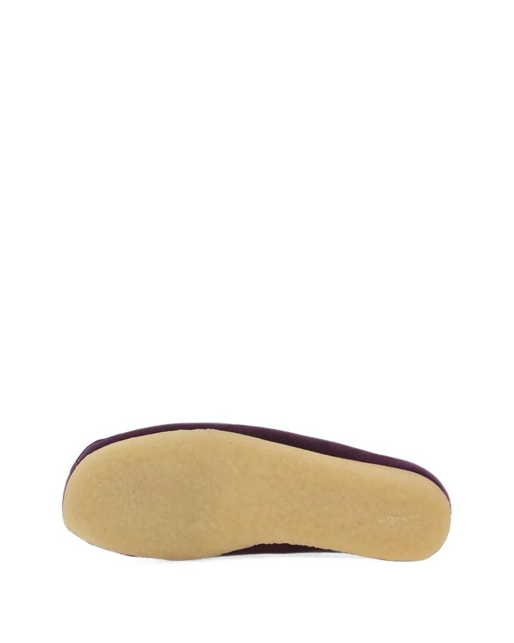 Clarks Purple Mocassins Wallabee