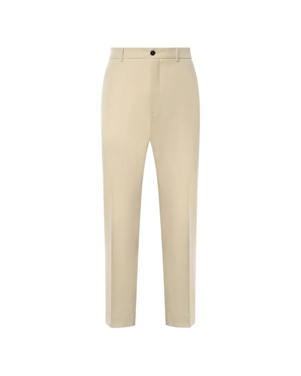 BE ABLE Natural Elasticated-Waistband Tailored Trousers for men