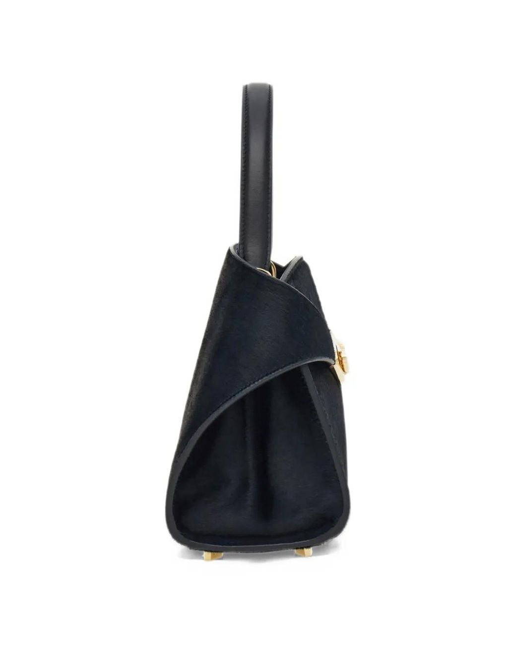 Ferragamo Natural Hug Soft Bicolor Handbag (Xs)