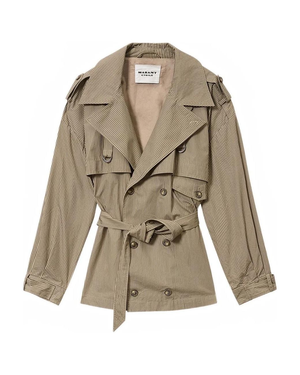 Isabel Marant Natural Khaki Cotton Jacket
