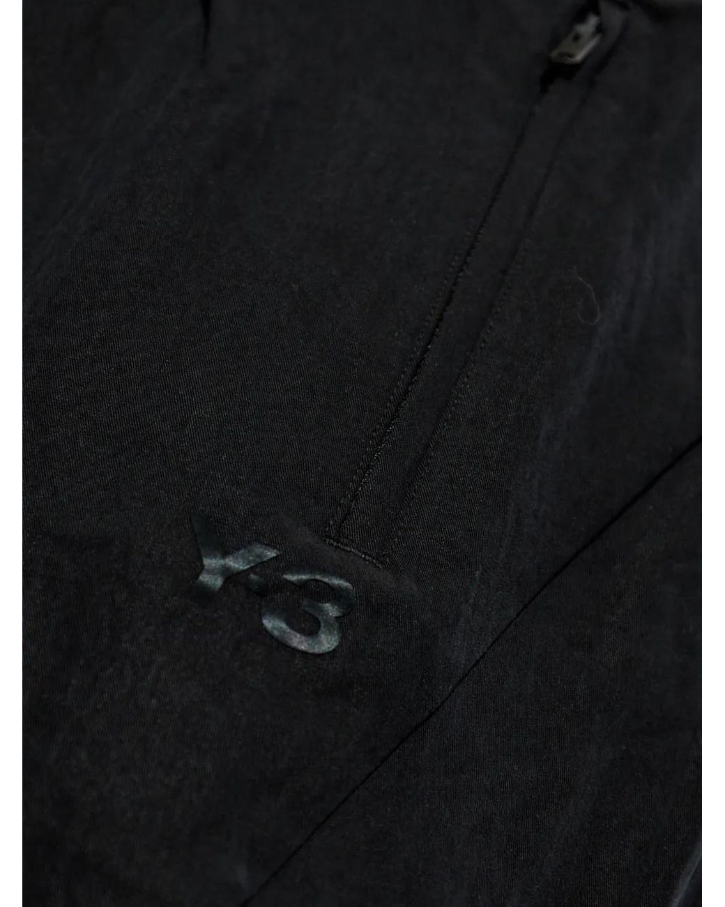 Y-3 Blue Elasticated Cropped Trousers