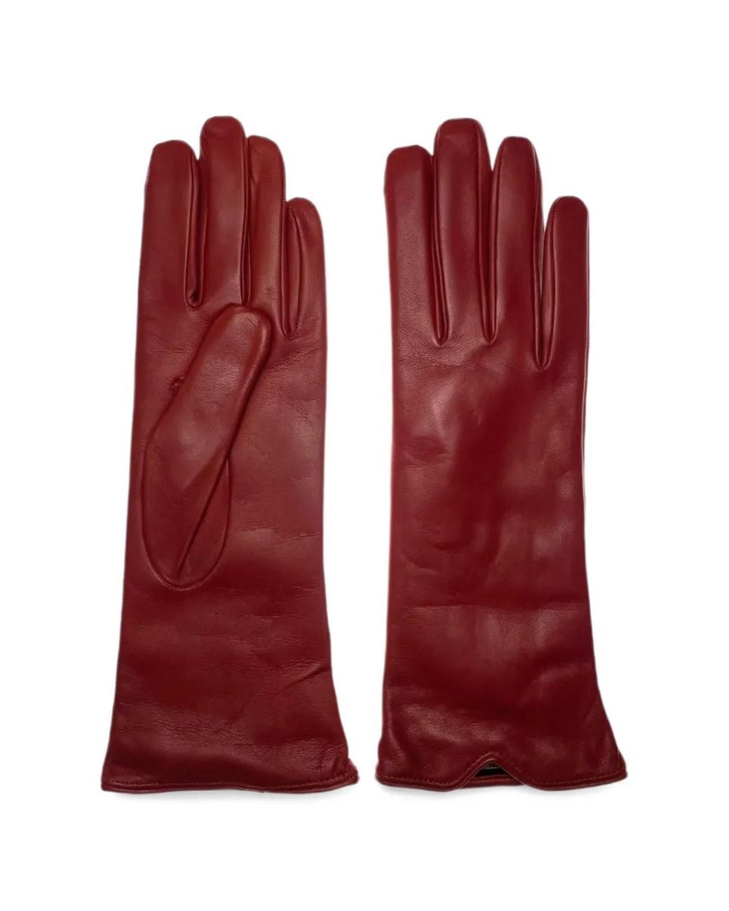 Restelli Red Handschuhe Aus Leder