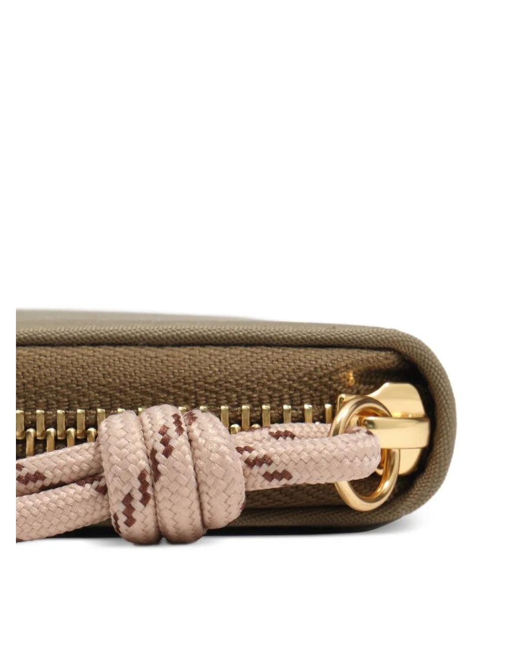 Bimba Y Lola Natural Medium Nylon Wallet