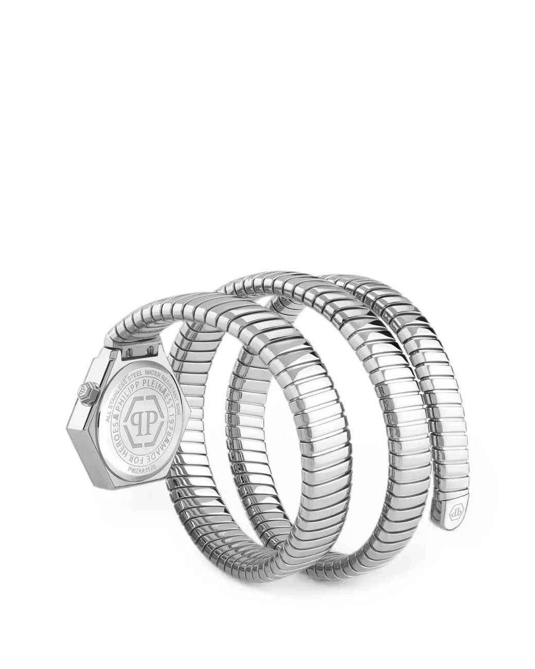 Philipp Plein Blue Snake Hexagon 24Mm Watch