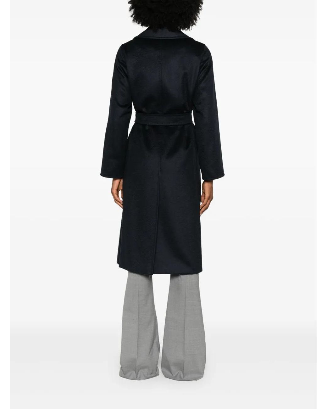 Max Mara Blue Manuela Icon Coat