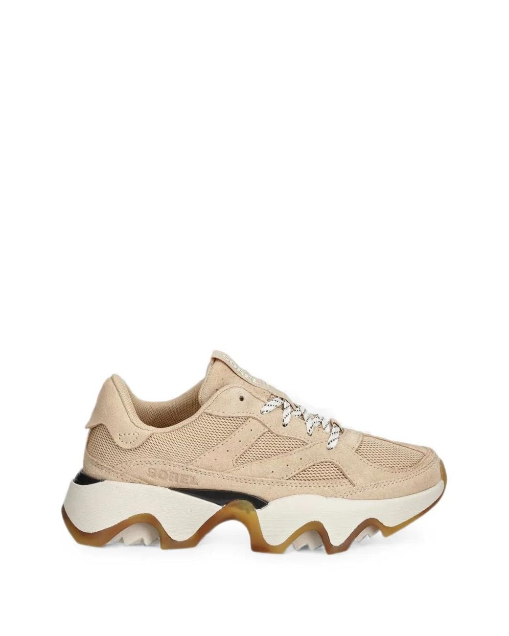 Sorel Natural Panelled Chunky-Sole Sneakers