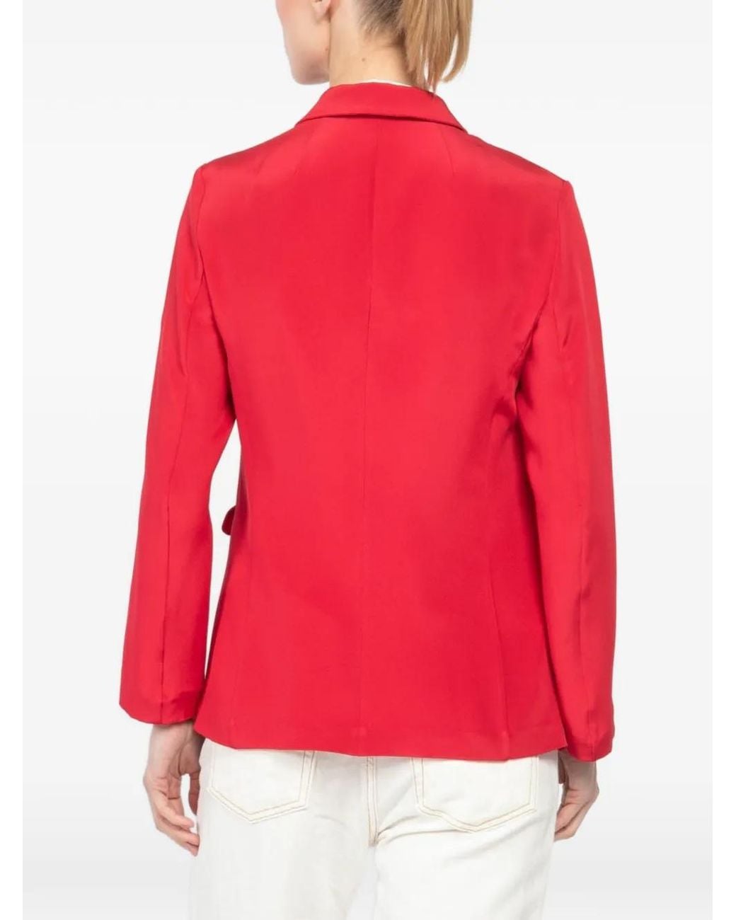 Peter Cohen Red Buttoned Jacket