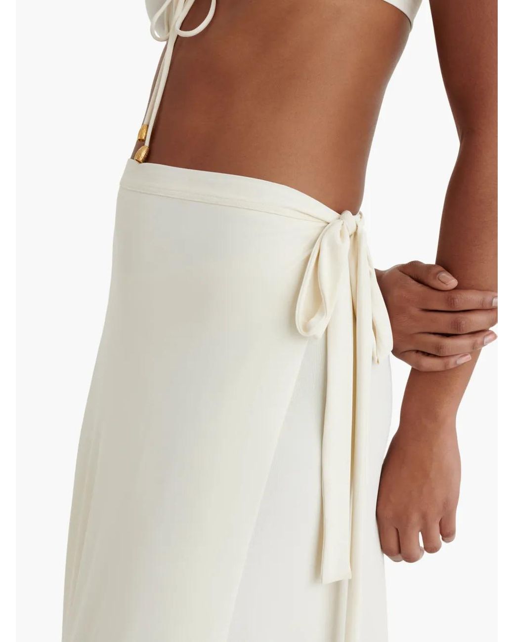 スカート ERES FW25 'Julieta' sarong skirt (242402 REINETTE25H) Julieta Sarong skirt Reinette | ERES