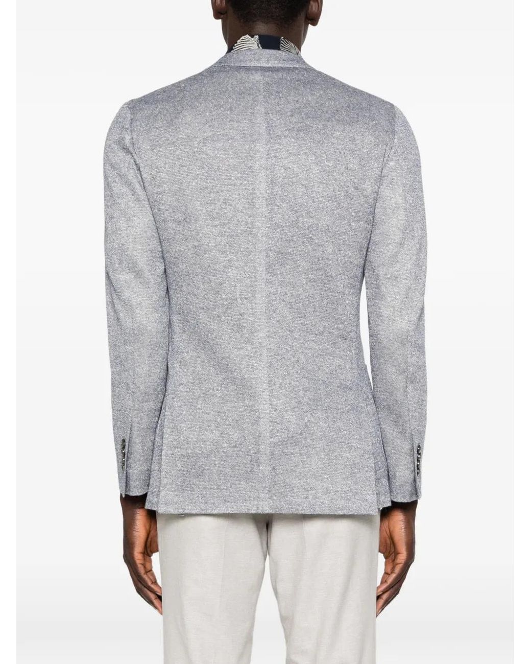 Blazer con botones Lardini de hombre de color Gray