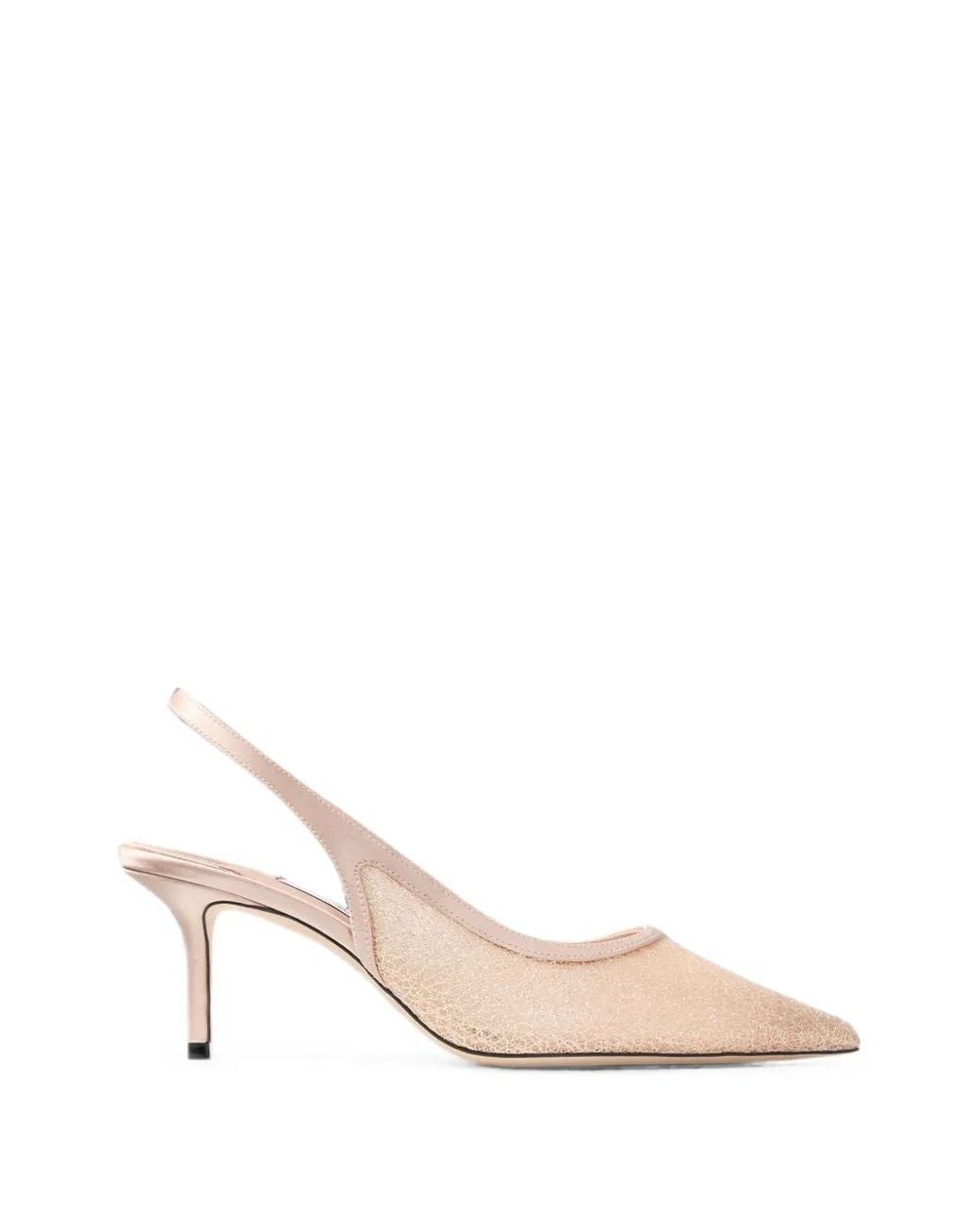 Jimmy Choo Pink Love Sling Back 65 Macaron Candyfloss Glitter Slingbacks Pumps