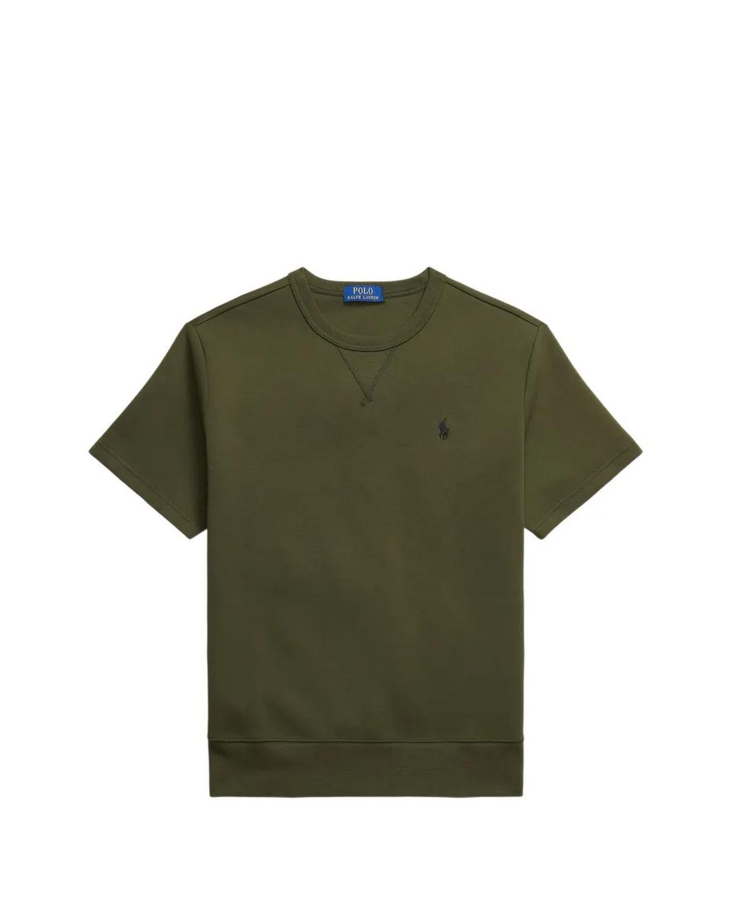 Polo Ralph Lauren Green Logo-Embroidered Short-Sleeve Jersey T-Shirt for men