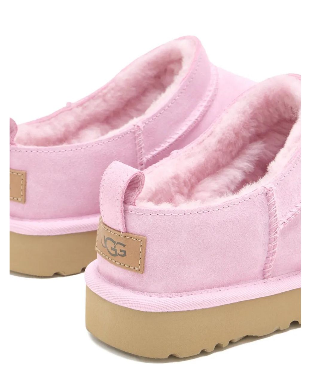 UGG Classic Micro サンダル ピンク | Lyst