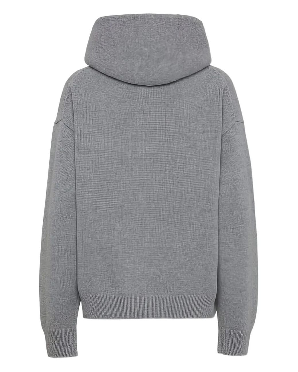 DSquared² Gray Kapuzenpullover Mit Tasche