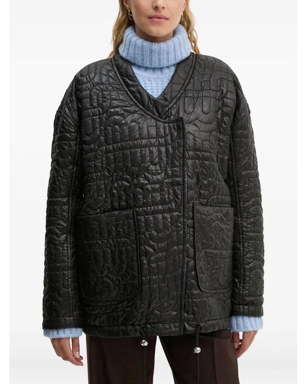 Munthe Black Wendbare Jacke Mit Monogramm