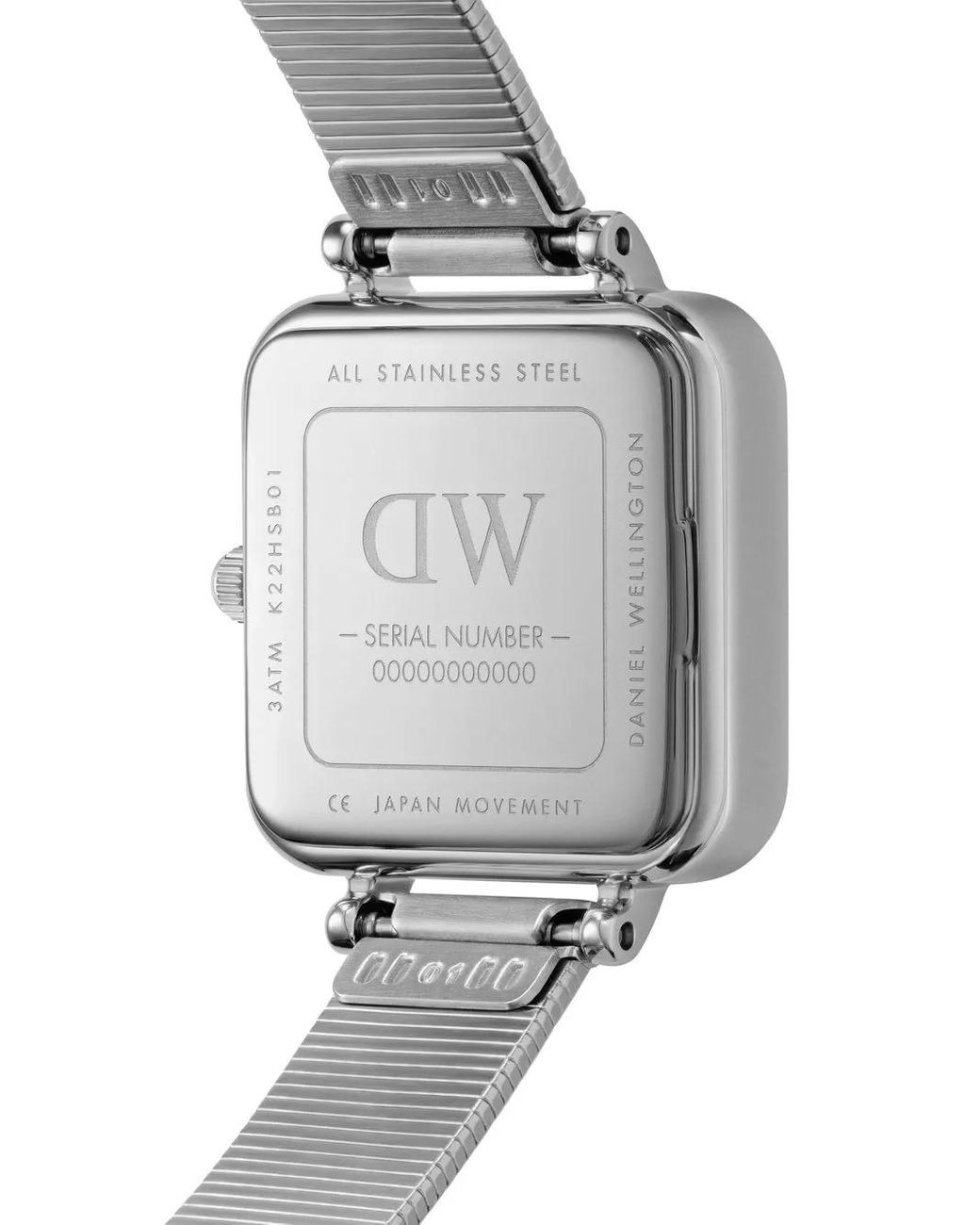 Daniel Wellington White Quadro Studio 22X22Mm