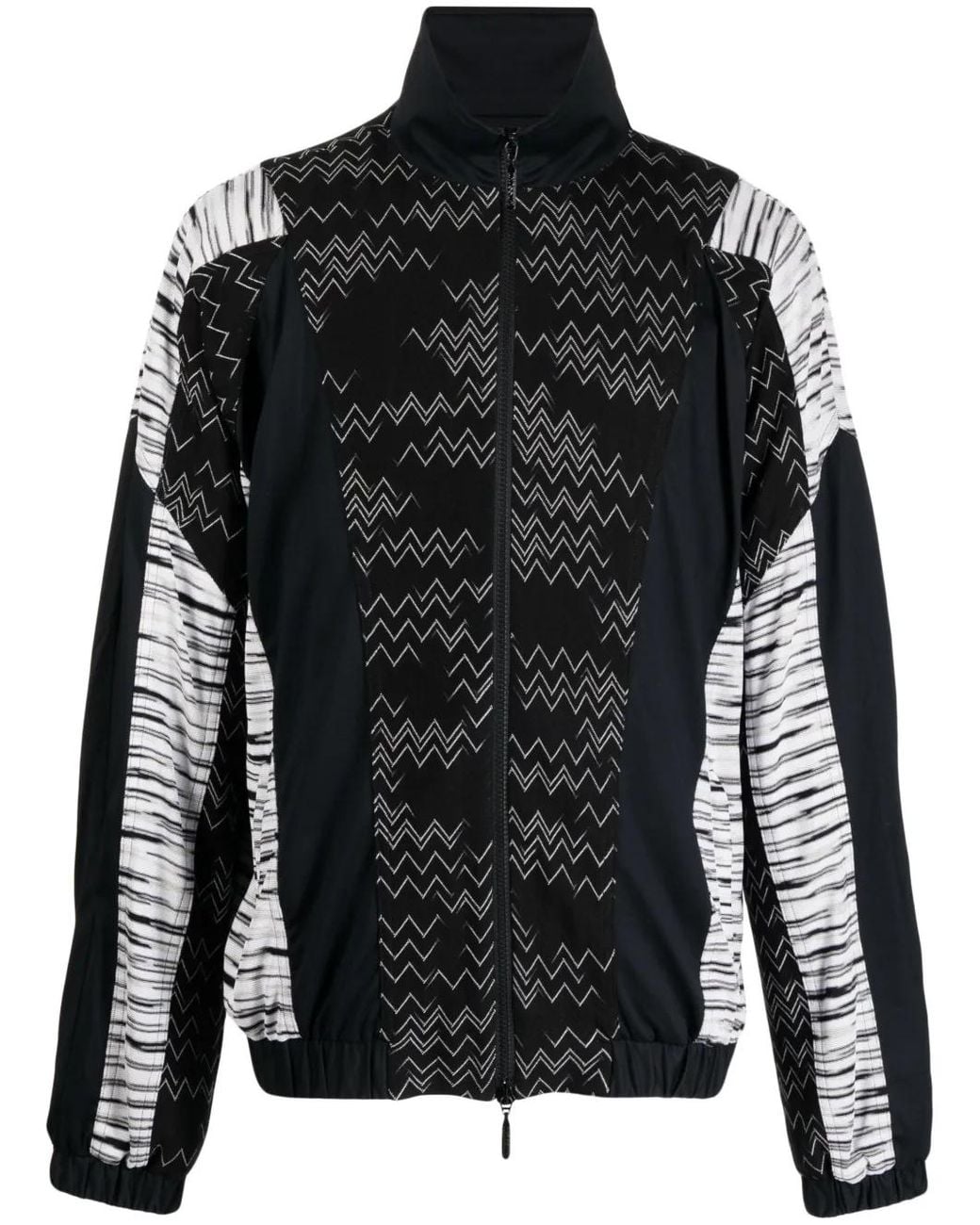 Missoni Jack Met Rits in het Black voor heren