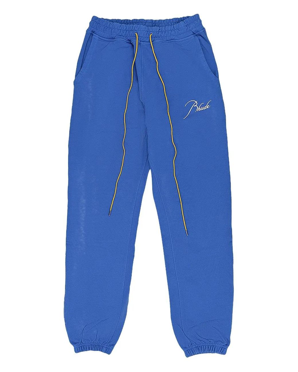 Rhude Blue Classique Track Pants for men