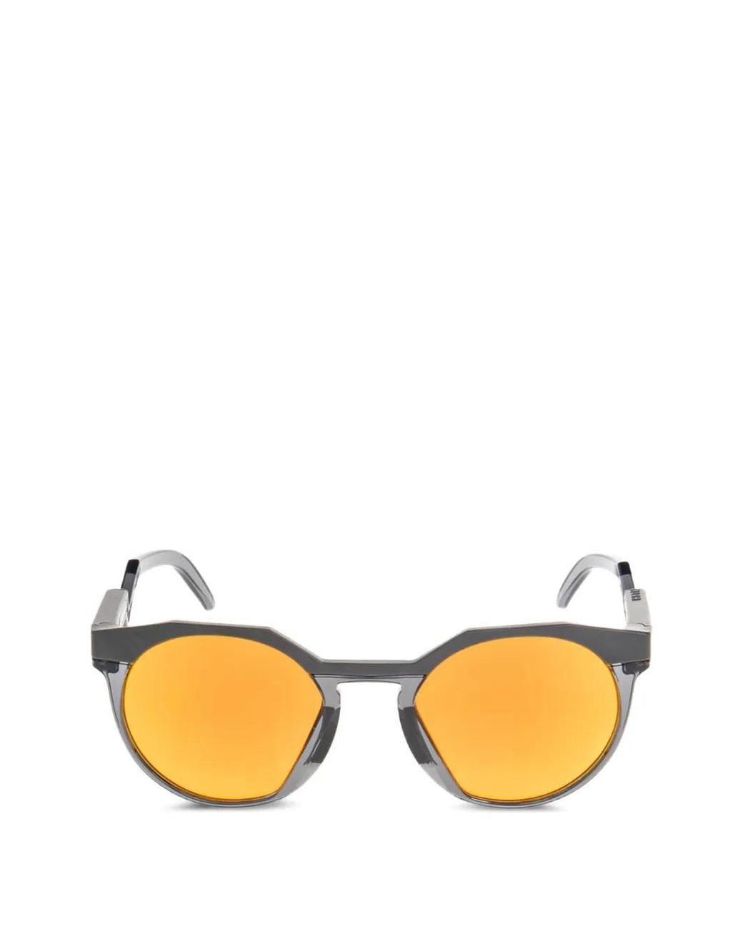 Oakley Metallic Hstn Round-Frame Sunglasses for men