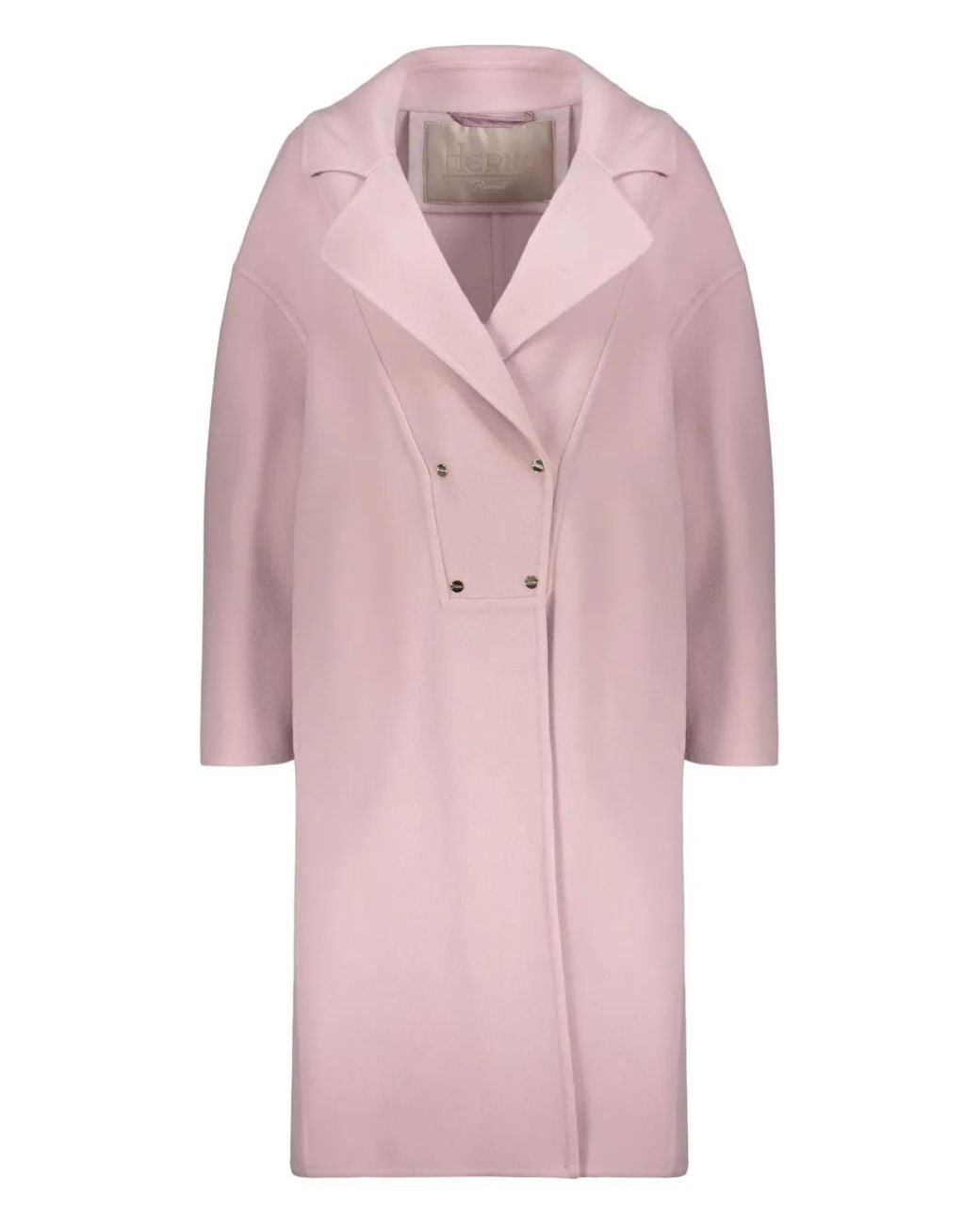 Herno Jassen ,Roze ,Wol Resortjas in het Pink