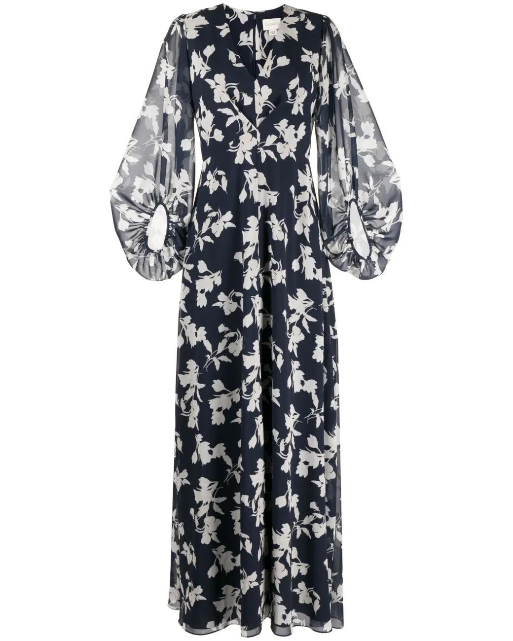 Sachin & Babi Black Jenny Chiffon Dress